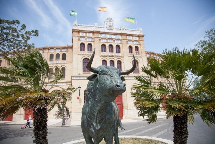 Vista de la Real Plaza de Toros.