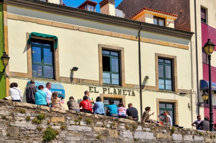 Cuesta del Cholo en Gijón
