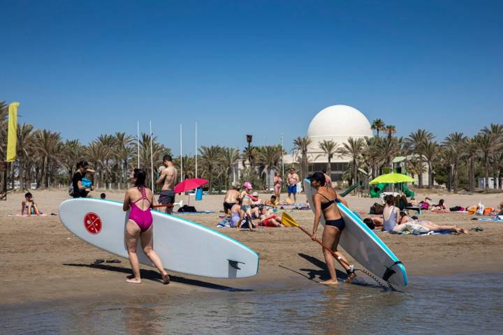 Playas de Castellón. Surf y planetario
