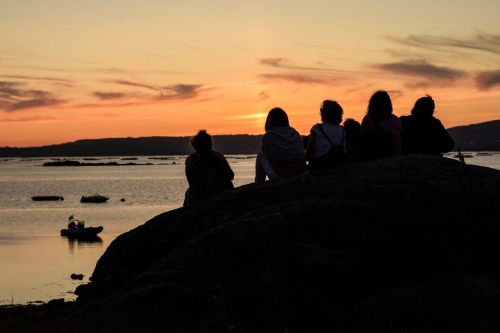 Atardecer Illa de Arousa