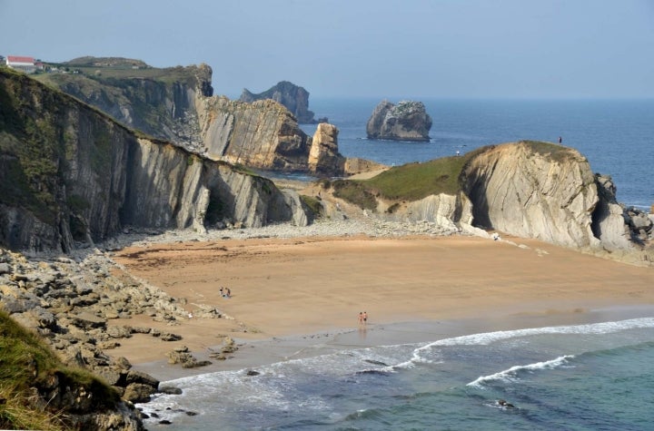 La bellísima Playa de la Arnia.