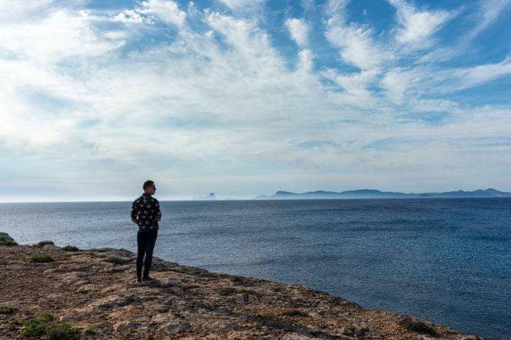 Playas de Formentera: Cala Saona (mirador de Punta Rasa)