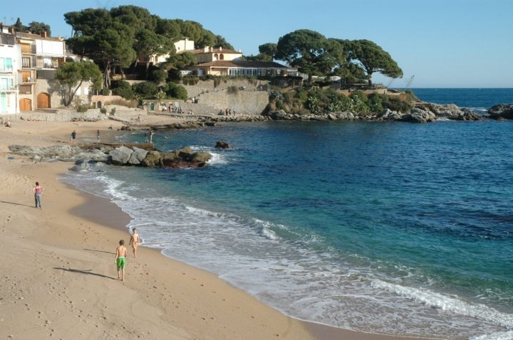 Playa Canadell Calella Palafrugell