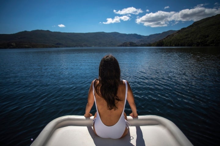 Tomar el sol Lago de Sanabria