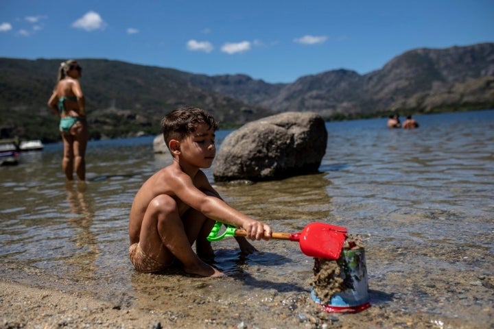 Juegos arena Lago de Sanabria