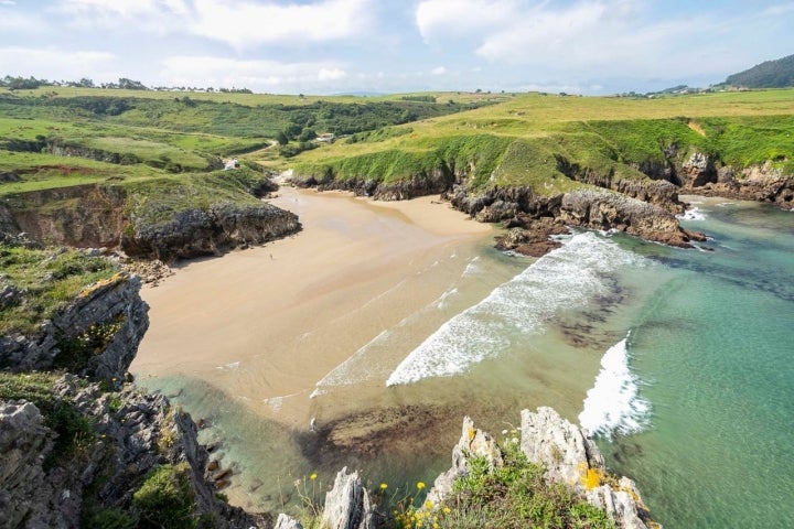 Playas Cantabria. Cala de las Fuentes