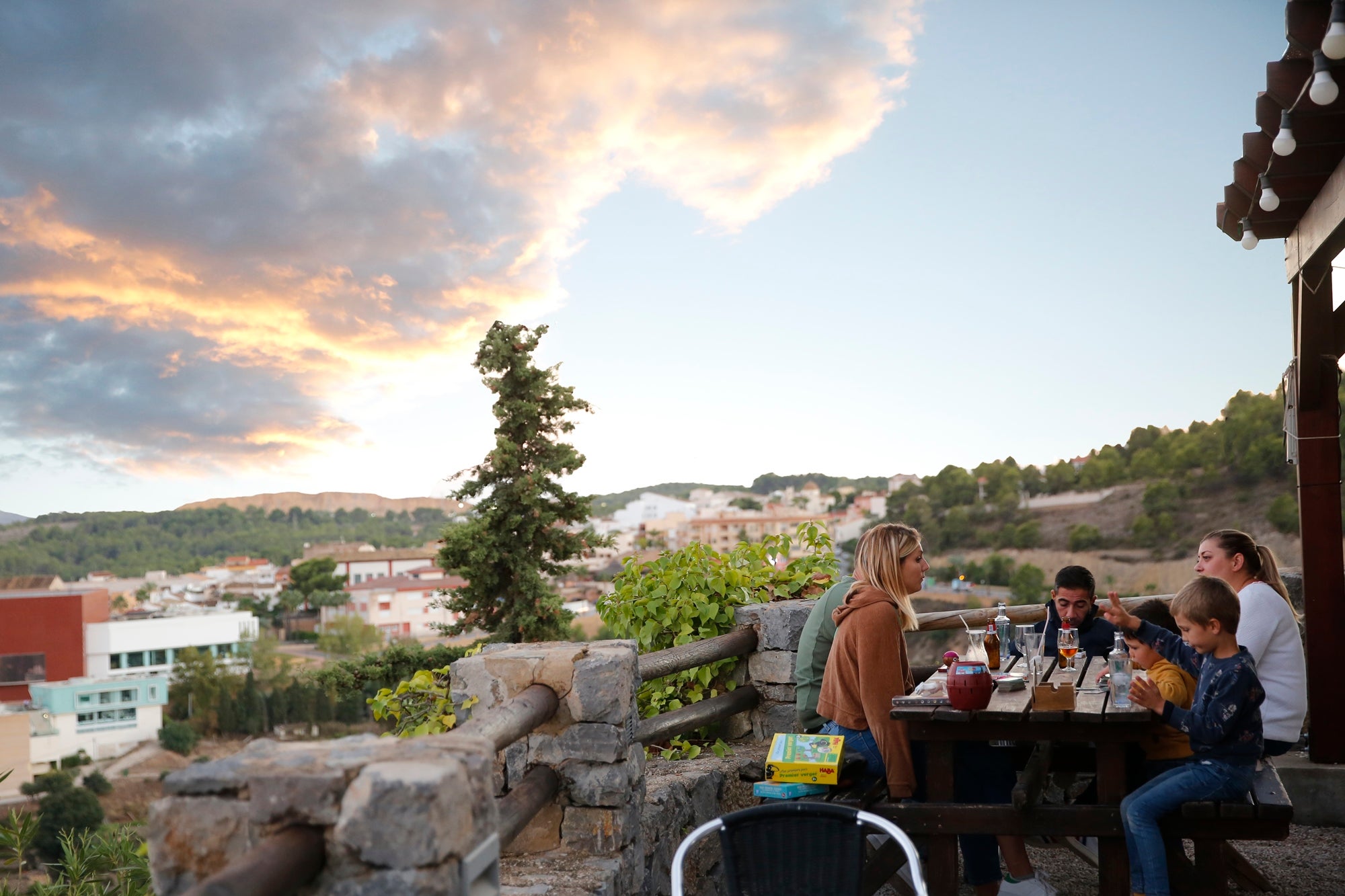 Polop: qué ver terraza ‘El Castell’