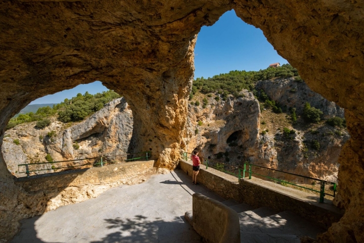El Ventano del Diablo es un doble arco de roca caliza, que se considera una “bisagra” geológica.