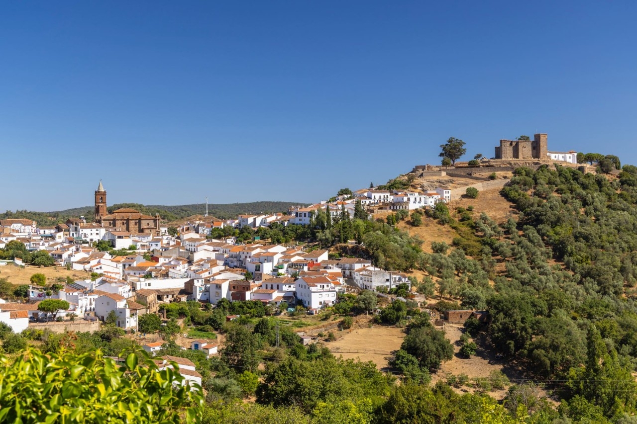 Vista panorámica de Cortegana.