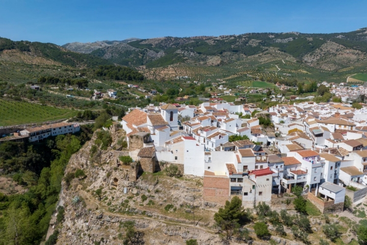 Vista aérea de El Burgo.