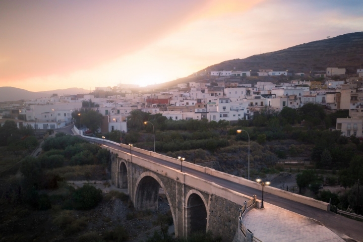 El Puente viejo de Gérgal.