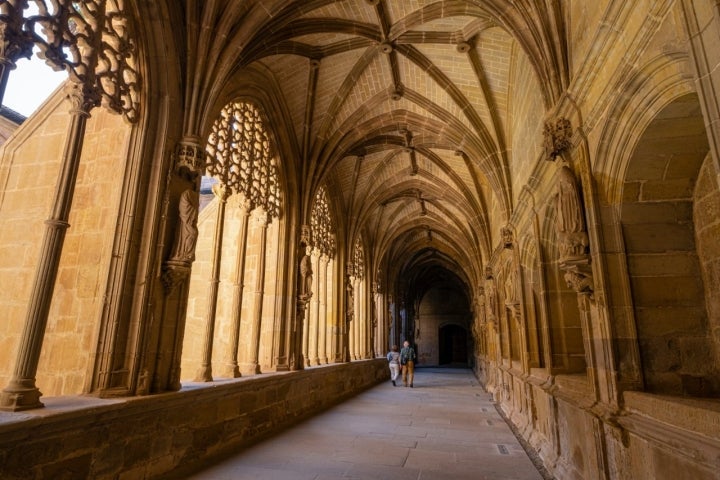 Claustro de los Caballeros, Monasterio de Santa María La Real, Nájera