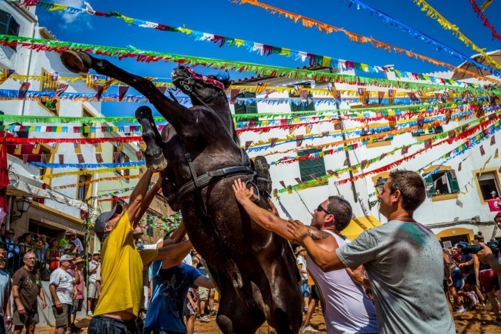 Las fiestas de El Jaleo en Es Mercadal.