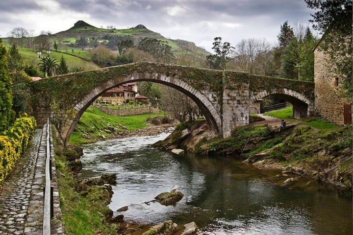 El Puente Nuevo de Liérganes. Foto: Ayuntamiento de Liérganes