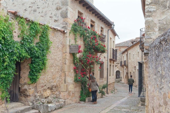 Pedraza. Casas