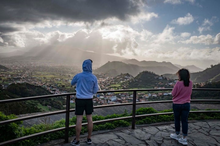 San Cristóbal de la Laguna. El Mirador de Jardina