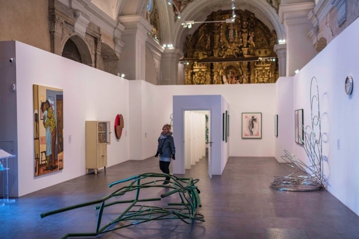 Exposición de Collegium en la iglesia de San Martín en Arévalo (Ávila).