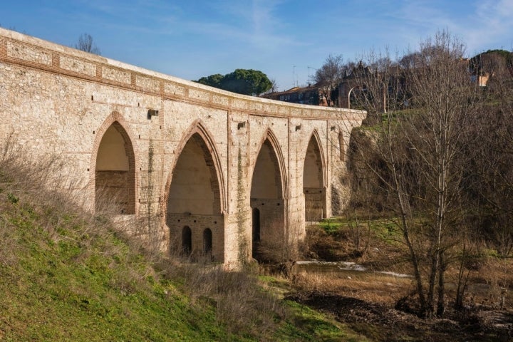 Puente de Medina en Arévalo (Ávila).