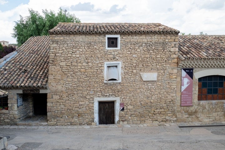 La humilde Casa Natal de Goya, el leit motiv de un viaje a Fuendetodos.