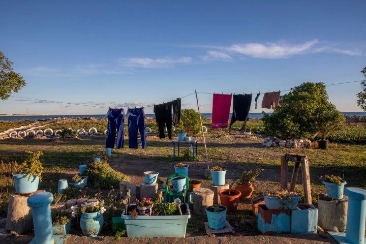 Qué ver en Sagunto (Valencia) ropa tendida