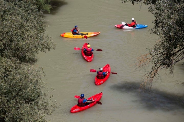 ​  Rafting en el río Genil (Benamejí, Córdoba)  ​