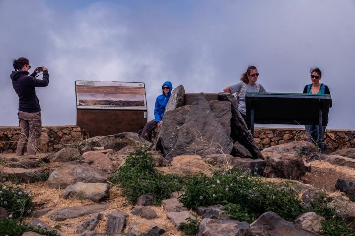 La Gomera: Alto de Garajonay, el punto más alto de la isla. Foto: Hugo Palotto