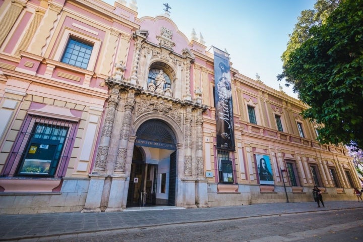 Exterior del Museo de Bellas Artes de Sevilla.