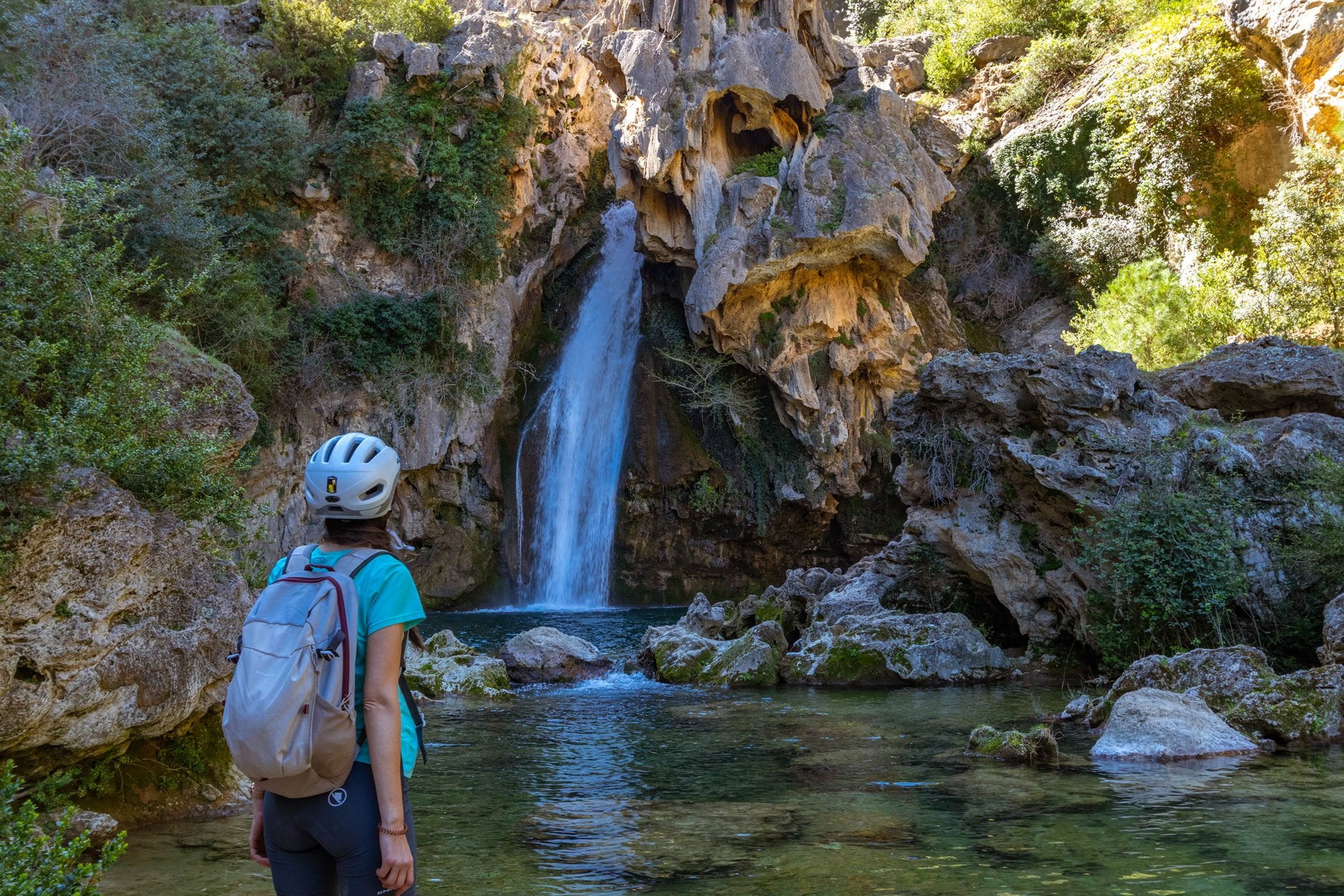 Ruta bici Sierra Cazorla, Segura y Las Villas cascada