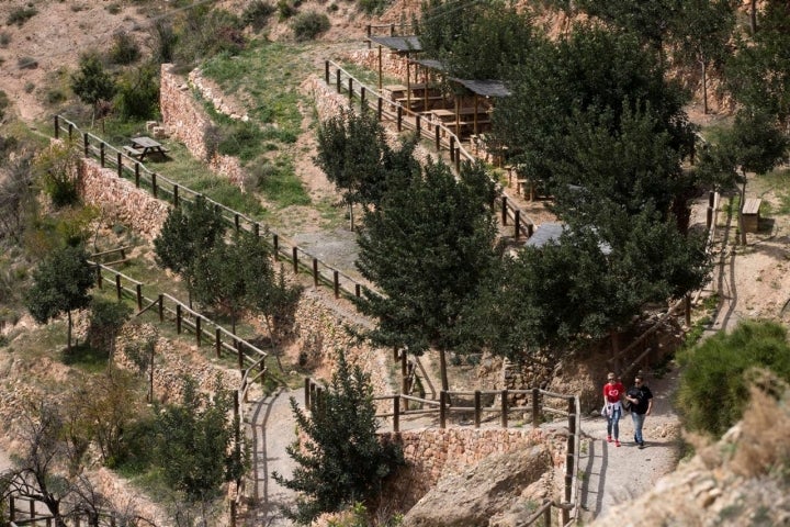 area recreativa canales de padules