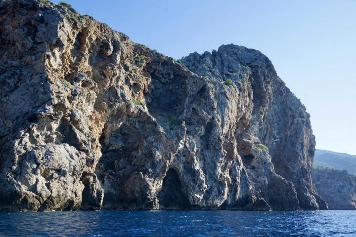 roca caliza tramontana