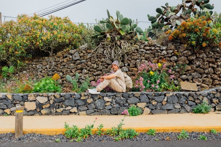 El artista herreño Alexis W