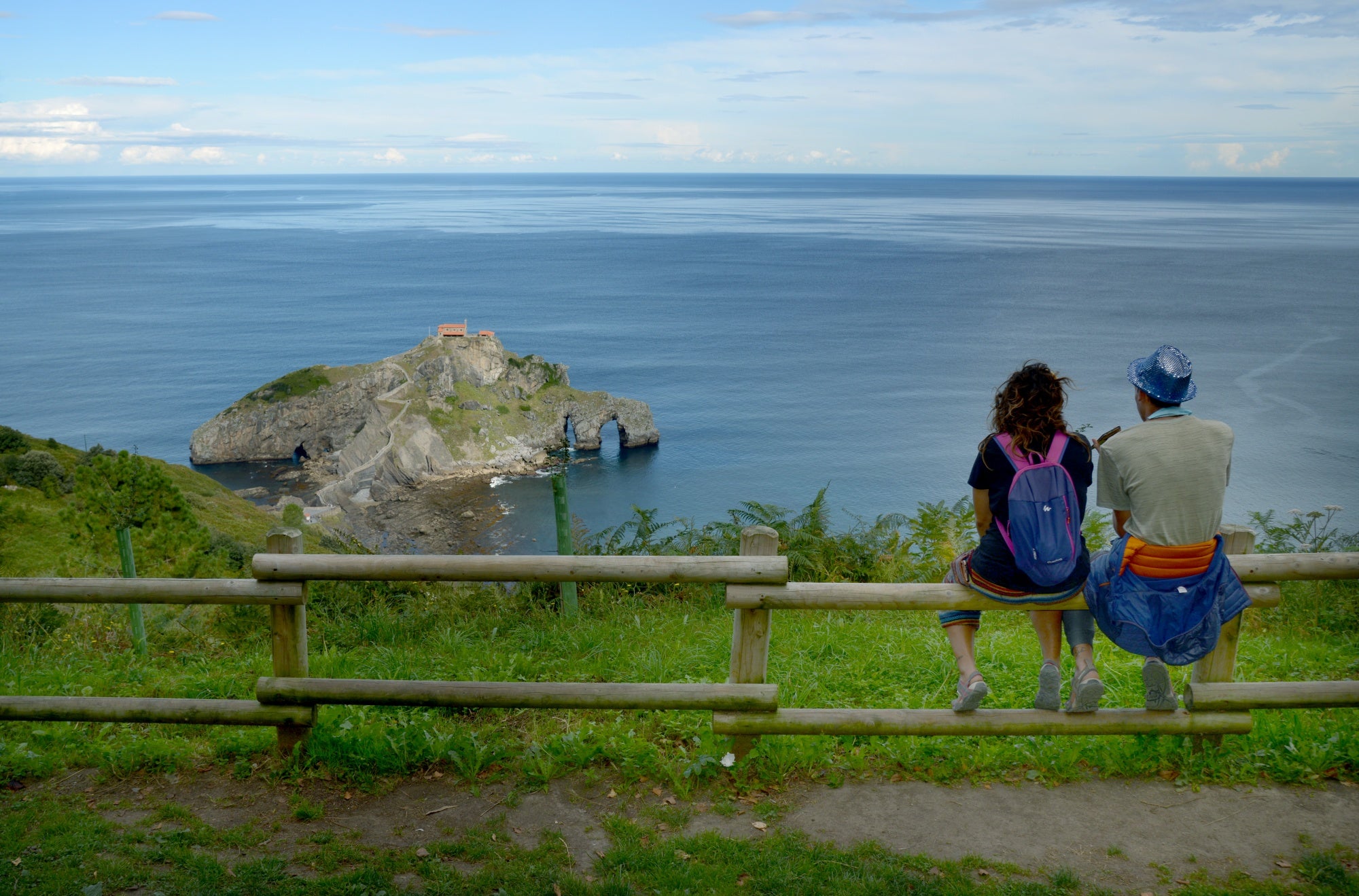 La imponente vista de San Juan de Gaztelugatxe.