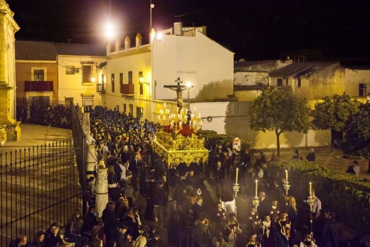 Cristo de los Gitanos, en la Madrugá de Utrera. Foto: Turismo de Utrera / Paco Álvarez.
