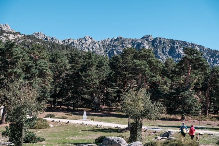 En la Pradera del Navarrulaque no hay riesgo de masificación.