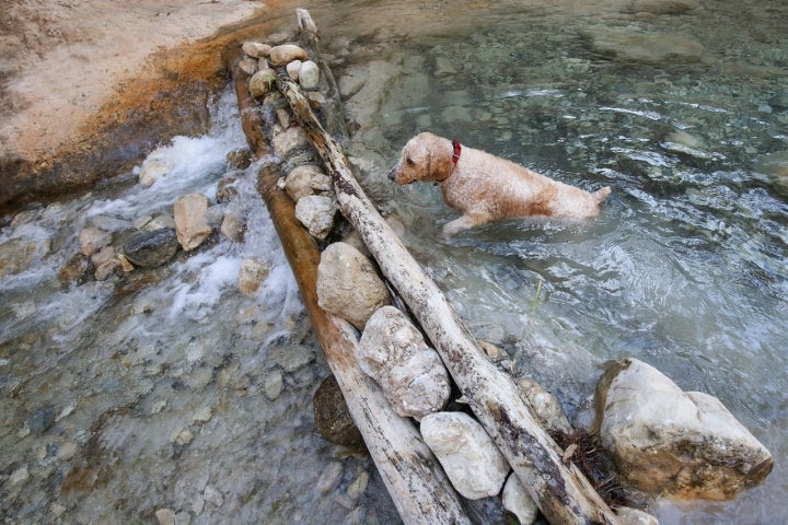 Ruta pozas río Chillar