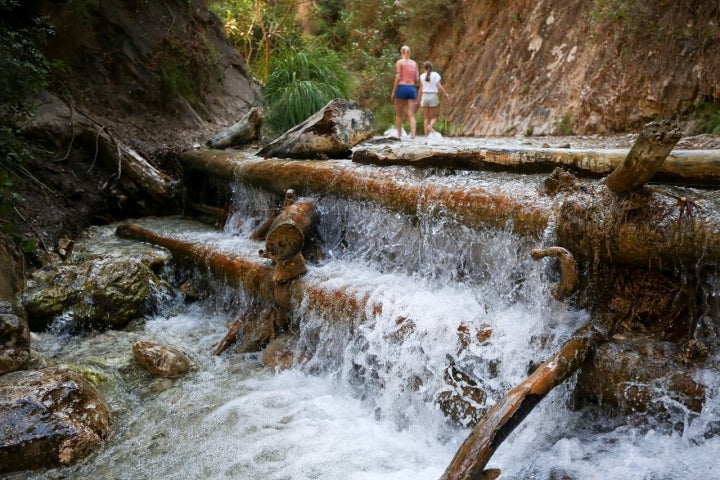 Ruta pozas río Chillar