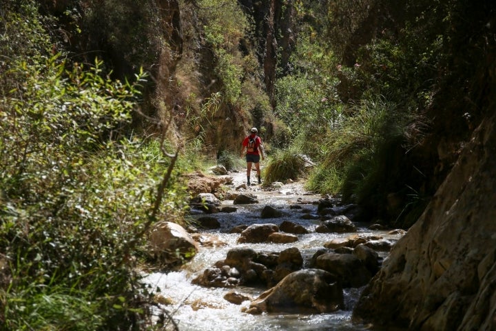 Ruta pozas río Chillar