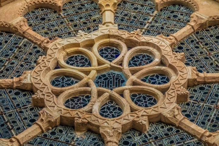 Detalle del Monasterio de Santa María de Santes Creus.