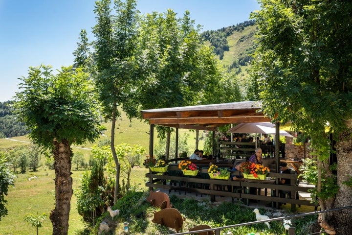 Terraza de Borda de Lana