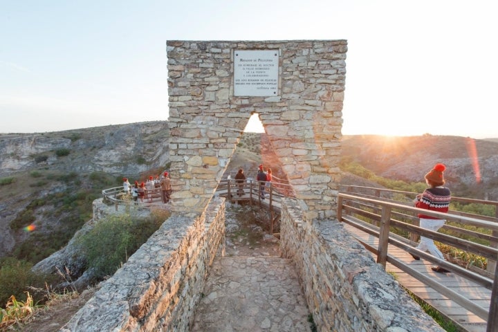 Vista del Mirador de Félix Rodríguez de la Fuente.