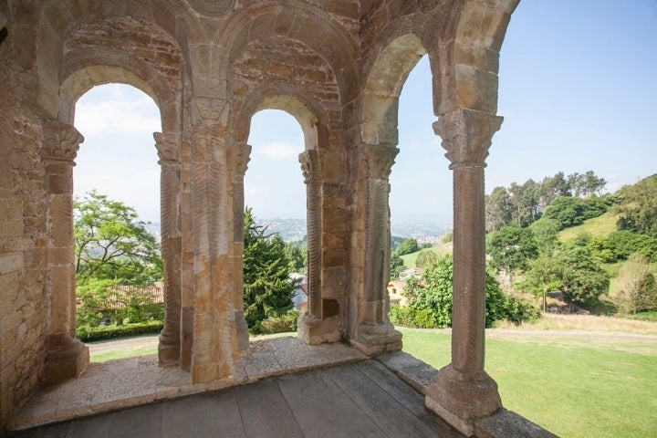 Uno de los rincones donde Nooteboom meditó sobre los reyes astures.