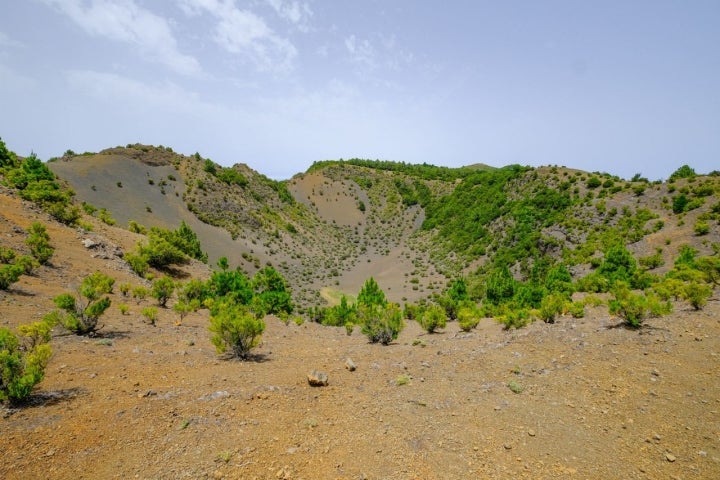 Hoya de Fireba: caldera volcánica.