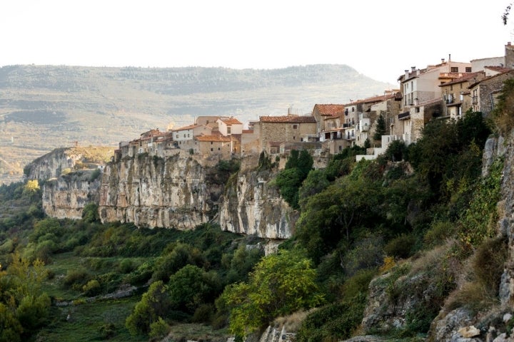 Ruta Maestrazgo Teruel Cantavieja peñón