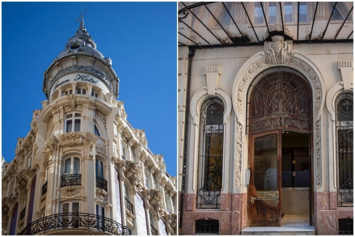 El Gran Hotel ahora alberga oficinas.