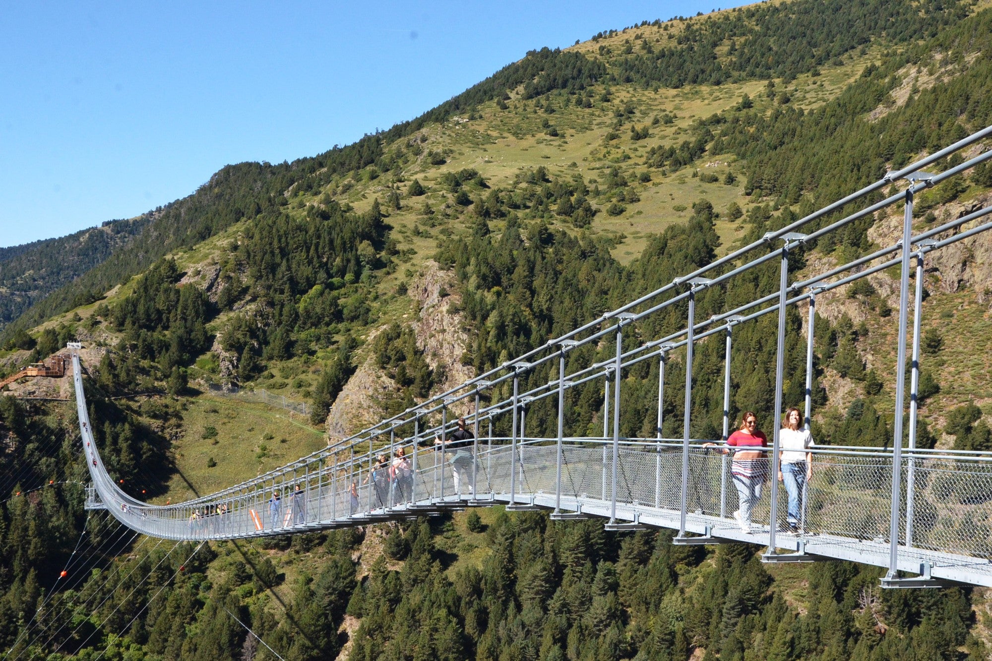 Ruta por Andorra estructura puente