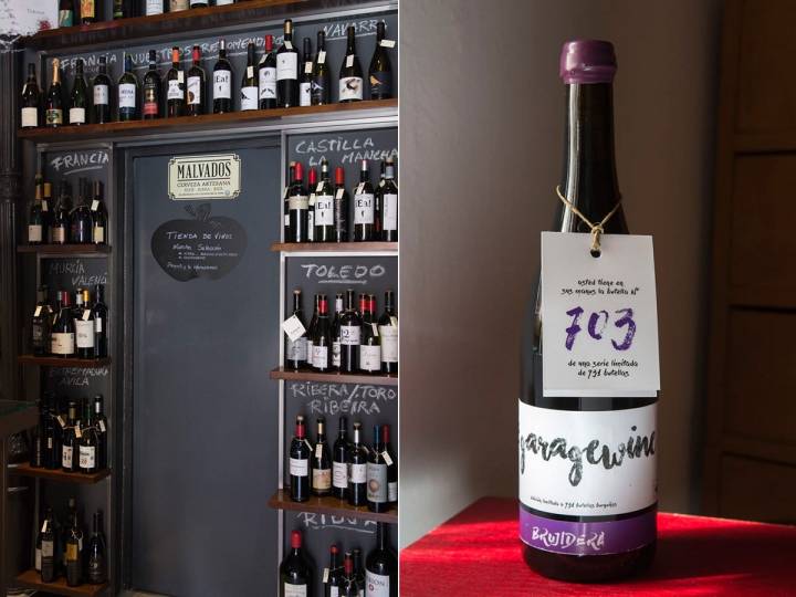 El 'Bar Korokke' ofrece el vino Brujidero de la micro bodega Garagewine de Quintanar de la Orden.
