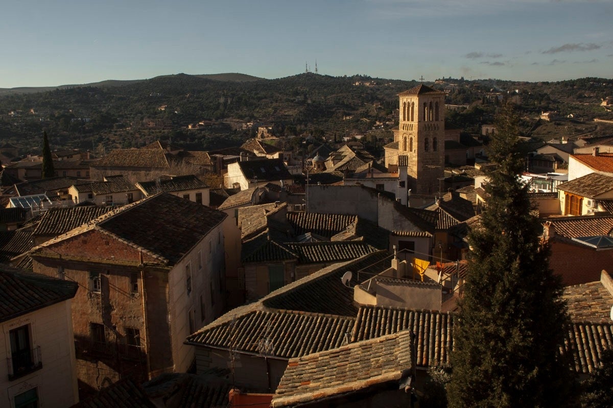 Panorámica del Barrio de los Conventos en la ciudad.