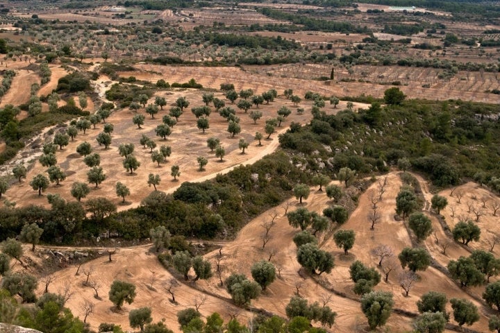 El paisaje se convierte en obra de arte en La Matarraña.