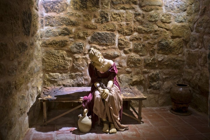 Recreación en la cárcel de Calaceite.