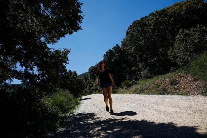 El paseo por el paraje de Fuenmayor resulta muy agradable.